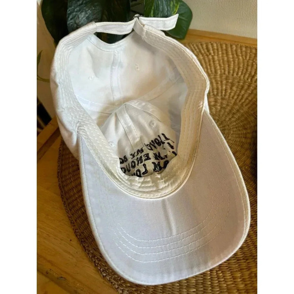 White Motivational Baseball hat - Picture 7 of 9